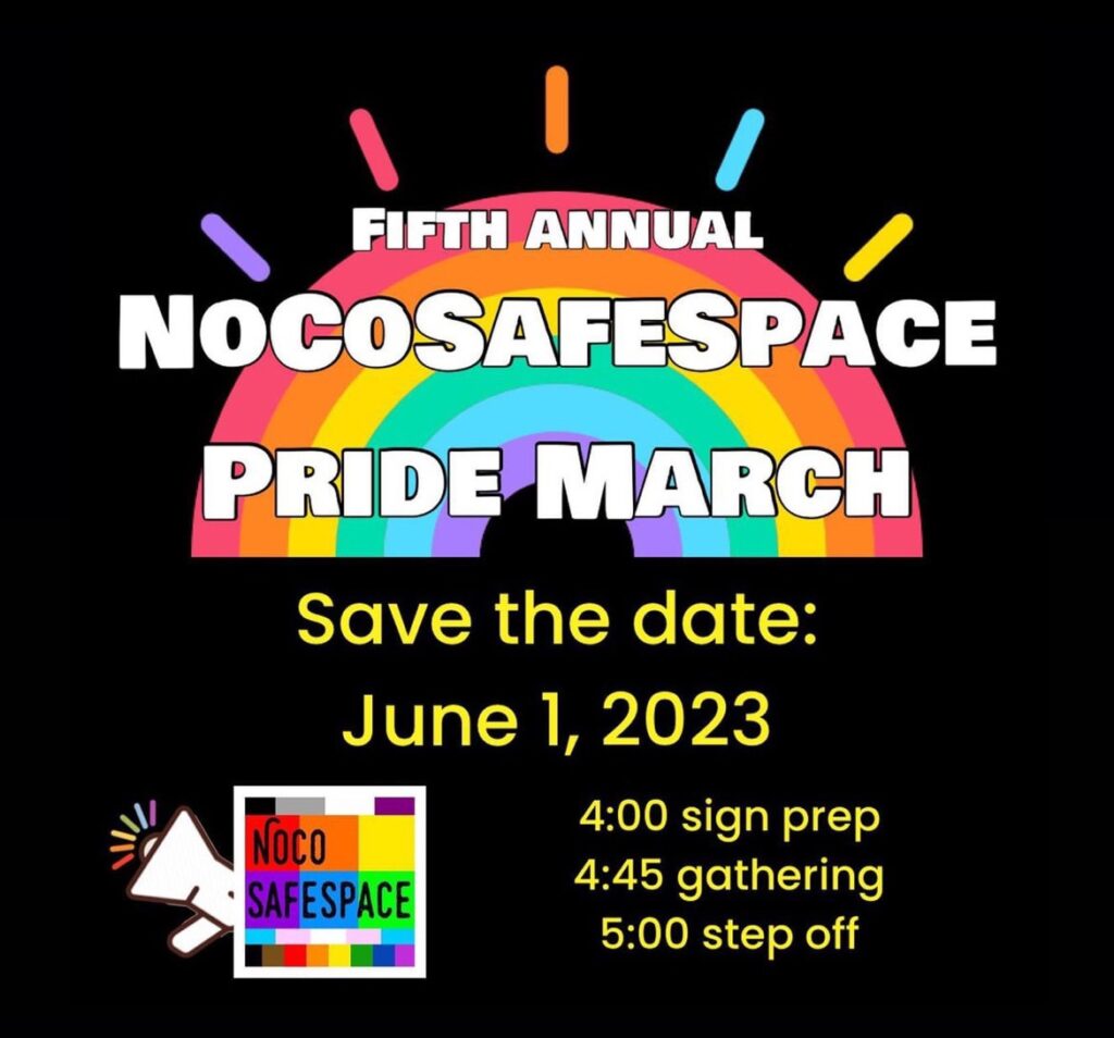 5th Annual NoCoSafeSpace Pride March